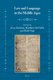 Law and Language in the Middle Ages (Hardcover): Matthew W. McHaffie, Jenny Benham, Helle Vogt