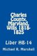 Charles County, Maryland, Wills 1818-1825 - Liber HB-14 (Paperback): Michael R Marshall