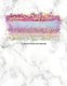 Composition Notebook - Marble and Glitter Decorative Design with Wide Rule Lines and Numbered Pages (Paperback): Happy Print...