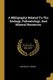 A Bibligraphy Related To The Geology, Paleontology, And Mineral Resources (Paperback): Anthony W. Vogdes