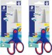 Staedtler Noris Club Medium 17cm Hobby Scissors - Pack of 2: 