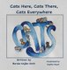 Cats Here, Cats There, Cats Everywhere (Hardcover): Renee Vajko Srch