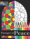 Passages of Peace - A Christian Bible Study Coloring Book (Paperback): Gabriel Jones