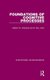 Foundations of Cognitive Processes (Hardcover): Robert W. Thatcher, E.Roy John