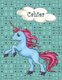 Cahier - Retour a l'ecole, rentree scolaire - Cahier quadrille 4x4 grand format (A4), 120 pages - Licorne (French,...
