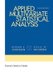 Applied Multivariate Statistical Analysis (Paperback, Classic Version): Richard Johnson, Dean Wichern