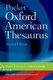 Pocket Oxford American Thesaurus (Paperback, 2nd Revised edition): 