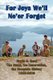 For Joys We'll Ne'er Forget (Paperback): John R. Farley, Richard Ford, Christopher Fearon
