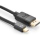 Ugreen Mini DisplayPort to DisplayPort Cable (1.5m)(Black): 