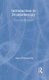 Introduction to Dramatherapy - Person and Threshold (Hardcover, New): Salvo Pitruzzella