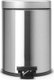 Brabantia Classic Pedal Bin (5L) (Matt Steel): 