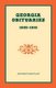 Georgia Obituaries, 1905-1910 (Paperback): Jeannette Holland Austin