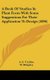 A Book Of Studies In Plant Form With Some Suggestions For Their Application To Design (1896) (Hardcover): A. E. V. Lilley, W....