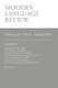 Modern Language Review (113 - 4) October 2018 (Paperback): D.F. Connon