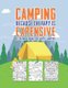 Camping Because Therapy Is Expensive A Coloring Book For Happy Campers - Snarky Funny Camping Quotes & Pictures To Color For...