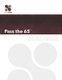 Pass the 65 - A Plain English Guide to Help You Pass the Series 65 Exam (Paperback): Robert M. Walker