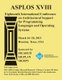 ASPLOS XV111 Eighteenth International Conference on Architectural Support for Programming Languages and Operating Systems...