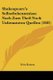 Shakespeare's Selbstbekenntnisse Nach Zum Theil Noch Unbenutzten Quellen (1882) (Paperback): Fritz Krauss