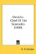Osceola - Chief Of The Seminoles (1899) (Hardcover): H R Gordon