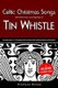Celtic Christmas Songs with Sheet Music and Fingering for Tin Whistle (Paperback): Stephen Ducke