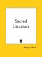 Sacred Literature (1905) (Paperback, 1905 ed.): George L. Hurst