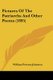 Pictures Of The Patriarchs And Other Poems (1895) (Paperback): William Preston Johnston