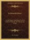 St. Bernard's Priory - An Old English Tale, Being The First Literary Production Of A Young Lady (1786) (Paperback): Mrs. M...