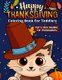 Happy Thanksgiving Coloring Book (Paperback): Harper Hall