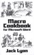 Macro Cookbook for Microsoft Word (Paperback): Jack M Lyon