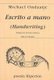 Escrito a Mano (English, Spanish, Paperback): Michael Ondaatje