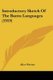 Introductory Sketch Of The Bantu Languages (1919) (Paperback): Alice Werner