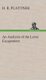An Analysis of the Lever Escapement (Hardcover): H.R. Playtner