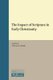 The Impact of Scripture in Early Christianity (English, French, Latin, Hardcover): J Boeft, M L Van Poll-Van De Lisdonk