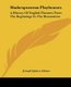 Shakespearean Playhouses - A History Of English Theatres From The Beginnings To The Restoration (Paperback): Joseph Quincy Adams