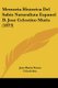 Memoria Historica Del Sabio Naturalista Espanol D. Jose Celestino Mutis (1873) (Spanish, Paperback): Jose Maria Nunez Uricolchea