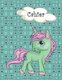 Cahier - Retour a l'ecole, rentree scolaire - Cahier quadrille 4x4 grand format (A4), 120 pages - Licorne (French,...