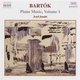 Various Artists - Bartok: Piano Music, Vol. 1 (CD): Bela Bartok, Jeno Jando, Ibolya Toth, Janos Bohus