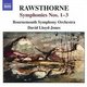 Various Artists - Symphonies Nos. 1 - 3 (Lloyd-jones, Bournemouth So) (CD): David Nolan, Alan Rawsthorne, Charlotte Ellett,...