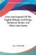 Lives And Legends Of The English Bishops And Kings, Mediaeval Monks And Other Later Saints (Paperback): Mrs. Arthur Bell