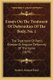 Essays On The Treatment Of Deformities Of The Body, No. 1 - The Treatment Of Pott's Disease Or Angular Deformity Of The...