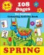Spring - Coloring and Activity Book with Puzzles, Brain Games, Mazes, Dot-to-Dot & More for 2-5 Years Old Kids (Paperback):...