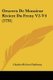 Oeuvres De Monsieur Riviere Du Freny V2-V4 (1731) (French, Paperback): Charles Riviere Dufresny