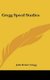 Gregg Speed Studies (Hardcover): John Robert Gregg