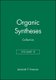 Organic Syntheses Collective V 8 (Hardcover, Collective Volu): J.P. Freeman