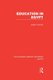 Education in Egypt (RLE Egypt) (Paperback): Judith Cochran