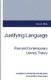 Justifying Language - Paul and Contemporary Literary Theory (Paperback, 1st ed. 1995): Kevin Mills