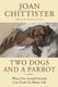 Two Dogs and a Parrot - What Our Animal Friends Can Teach Us about Life (Hardcover): Joan Chittister