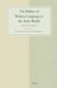The Politics of Written Language in the Arab World - Writing Change (Hardcover, Approx. XIII, 297 Pp. ed.): Jacob Hoigilt,...