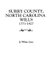 Surry County, North Carolina, Wills, 1771-1827 - Annotated Genealogical Abstracts (Paperback): Joe Whitelinn, Jo White Linn