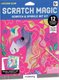 Unicorn Glam Scratch & Sparkle Art Activity Kit: 